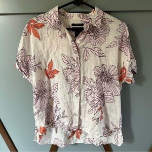 Rachel Roy Button Up Top